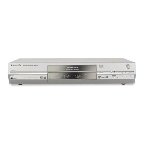 Panasonic DIGA DMR-E85H User manual