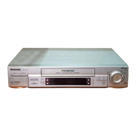 Panasonic NV-FJ720 Series User manual