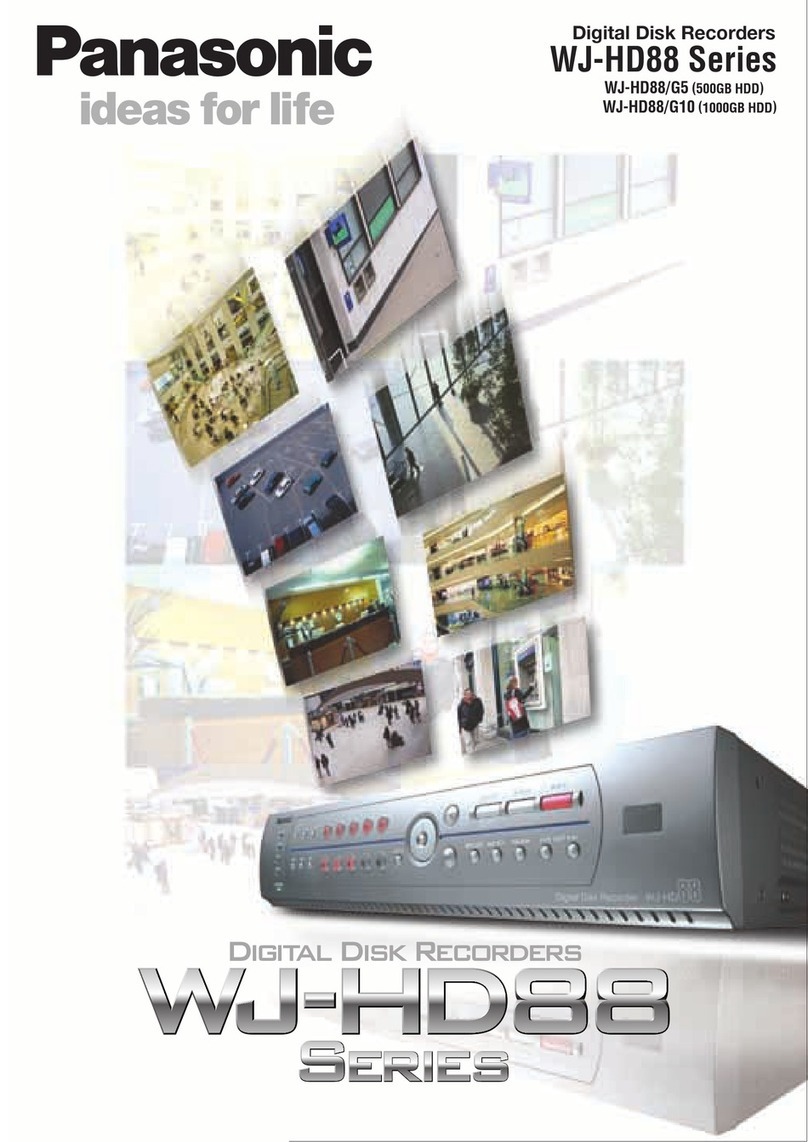 Panasonic WJ-HD88 Brochure & specs