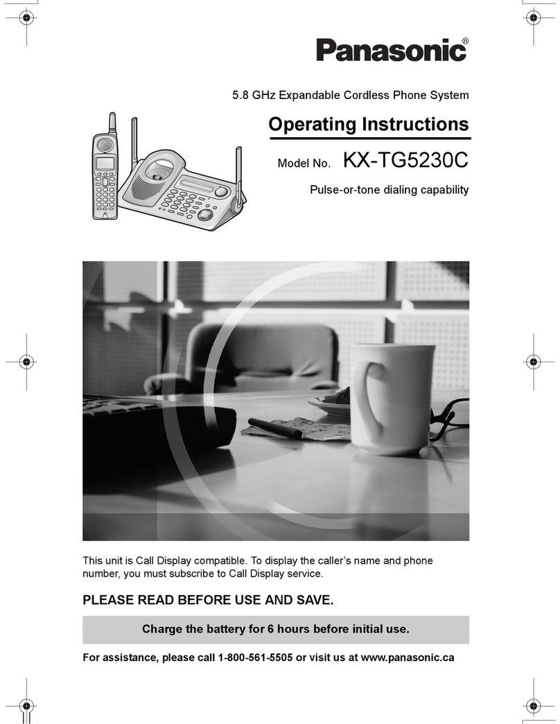 Panasonic KX-TG5230C User manual