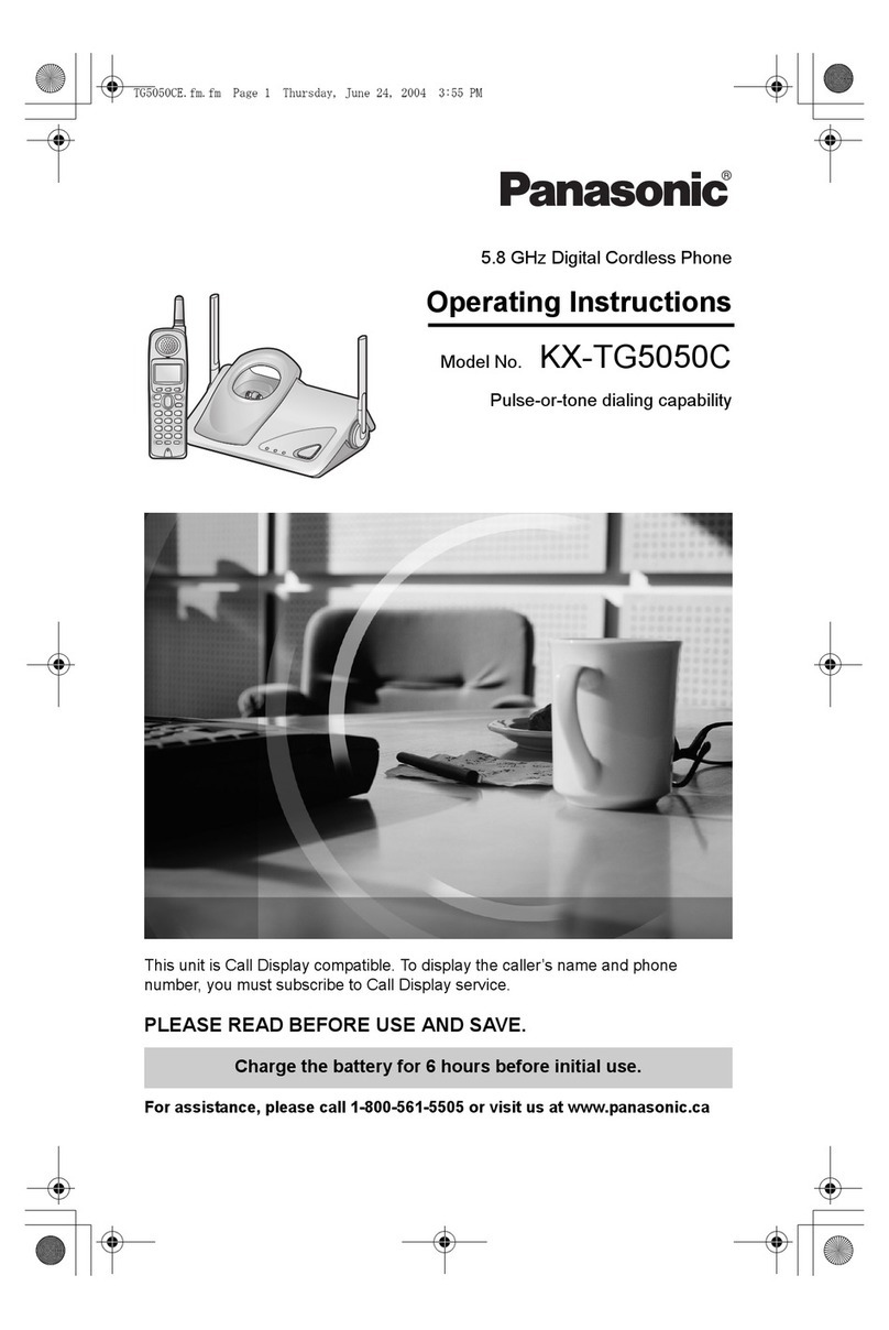 Panasonic KX-TG5050C User manual