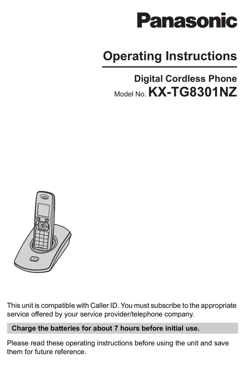 Panasonic KX-TG8301NZ User manual
