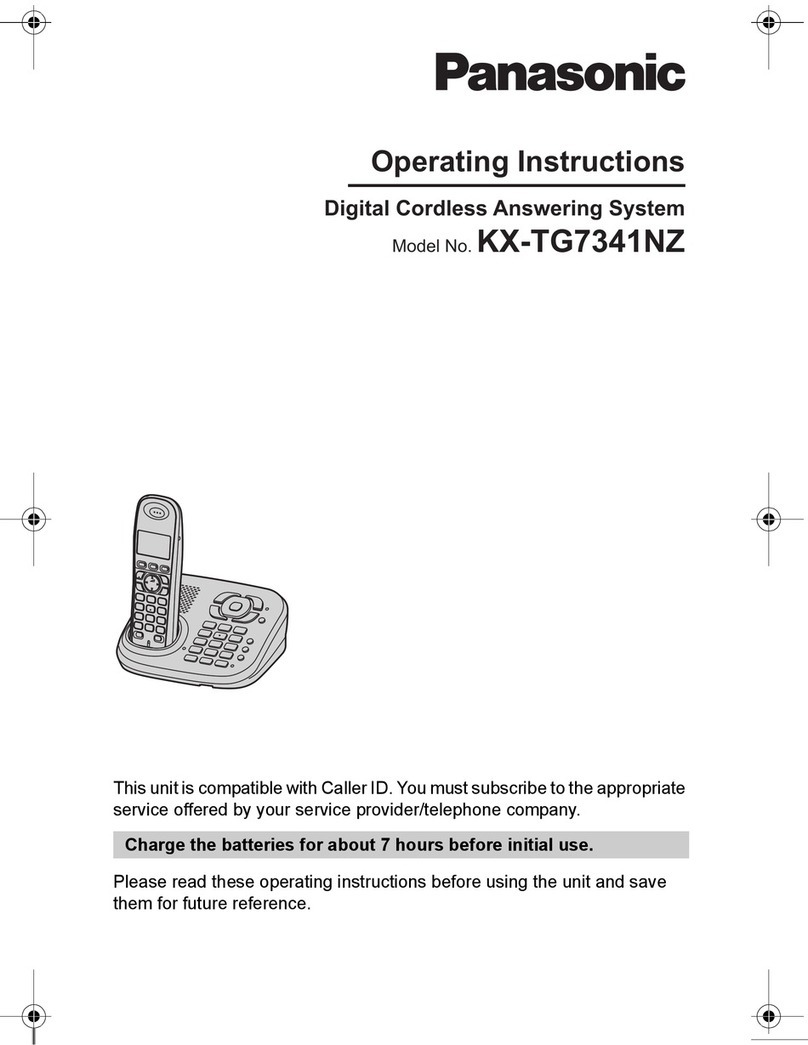 Panasonic KX-TG7341NZ operating instructions