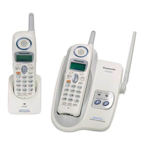 Panasonic KX-TG2314 Quick setup guide