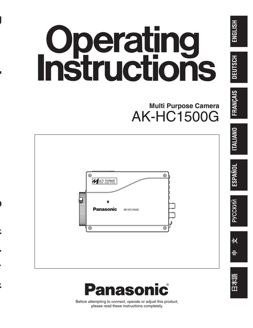Panasonic AK-HC1500G User manual