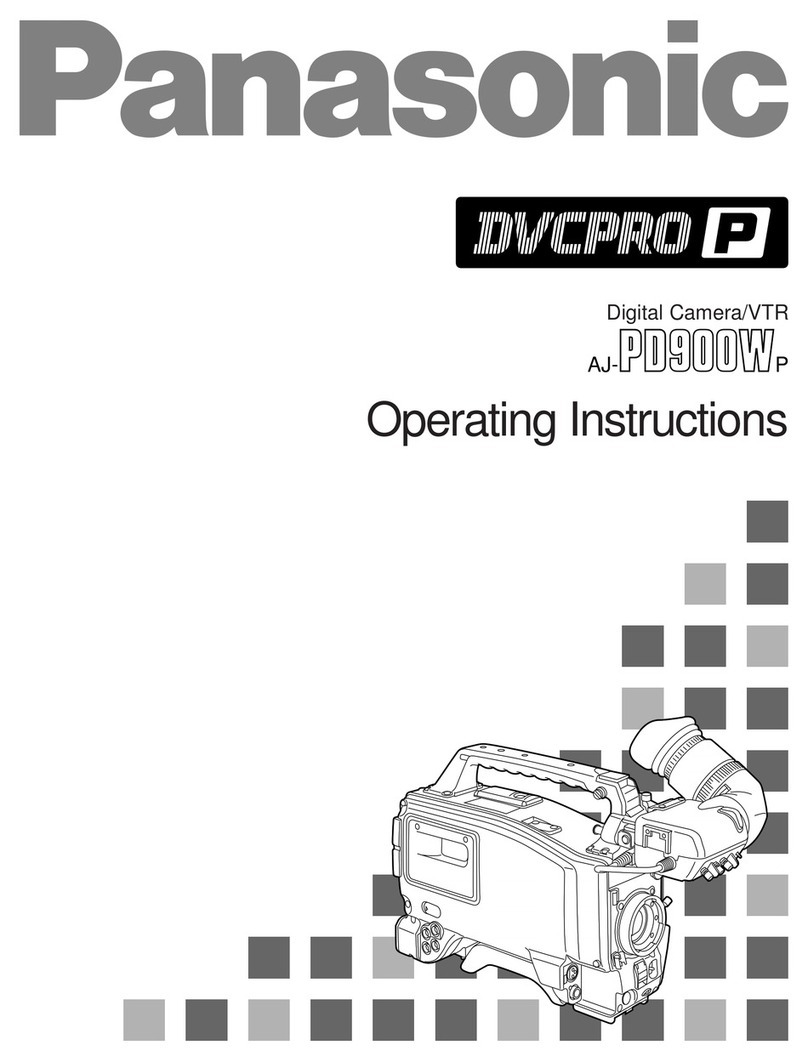 Panasonic AJ-PD900WP User manual