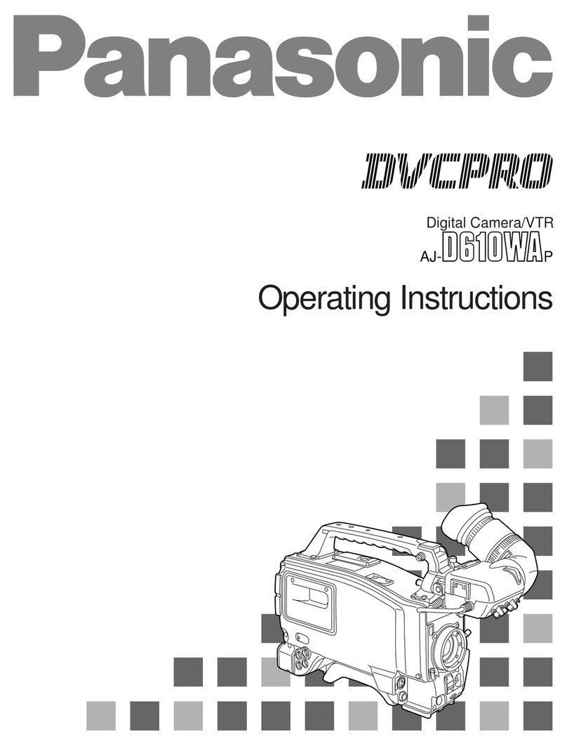 Panasonic AJD610WA - DVCPRO User manual