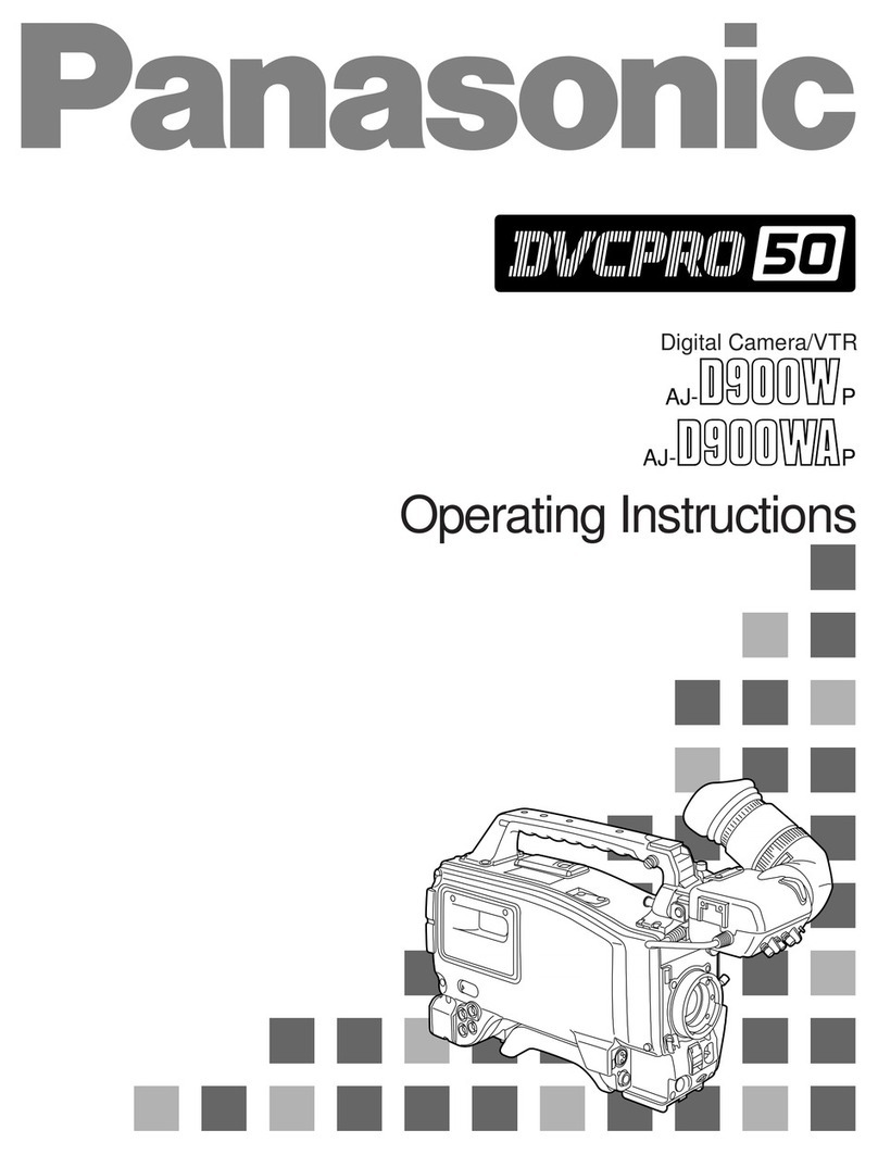 Panasonic AJ-D900WAP User manual