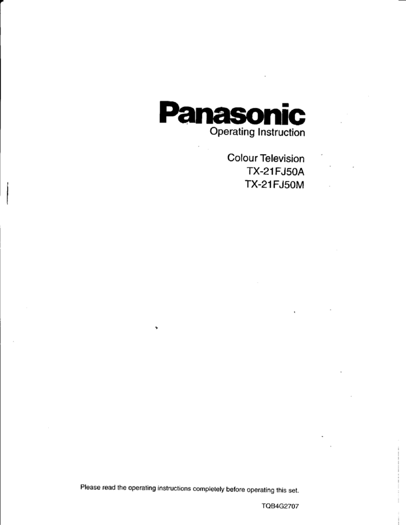 Panasonic TX-21FJ50A User manual