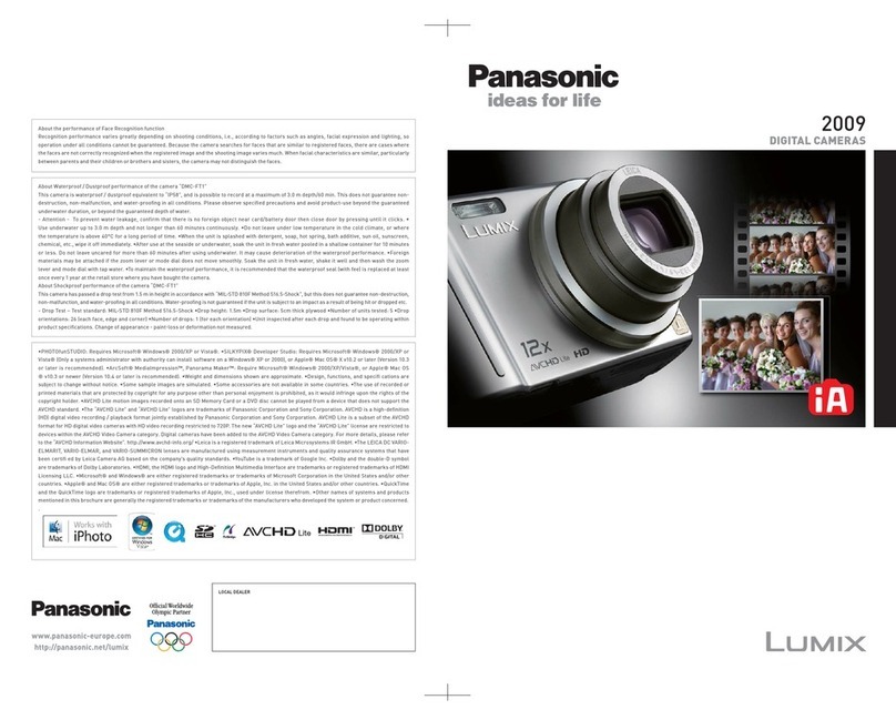 Panasonic LUMIX DMC-FT1 User manual