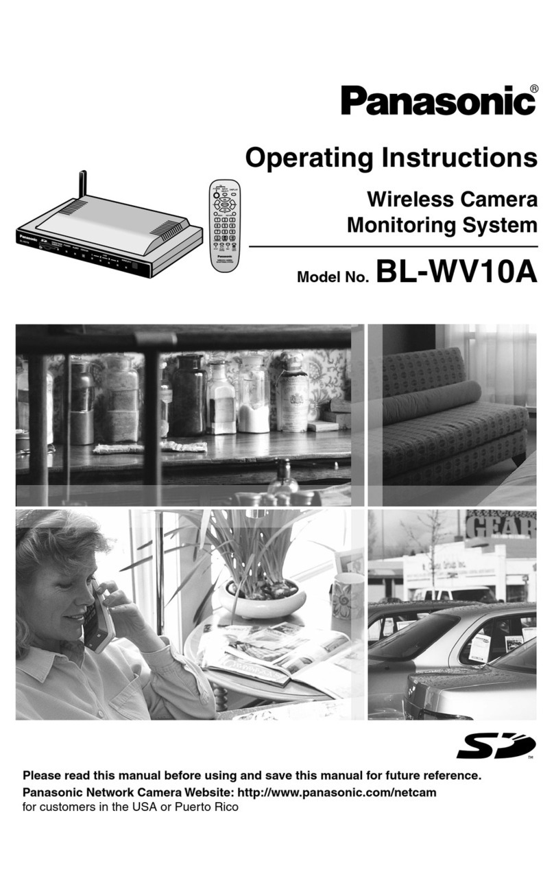 Panasonic BL-WV10A User manual Panasonic BL-WV10A User manual