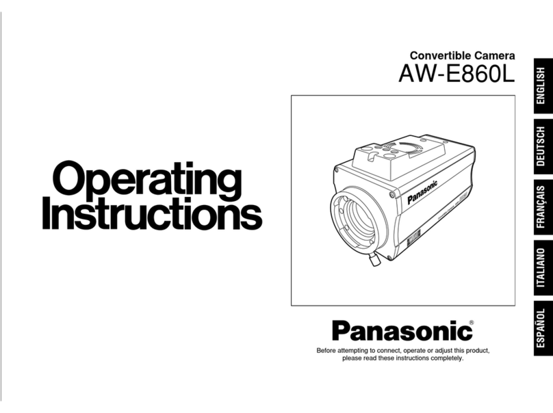 Panasonic AW-E860L operating instructions