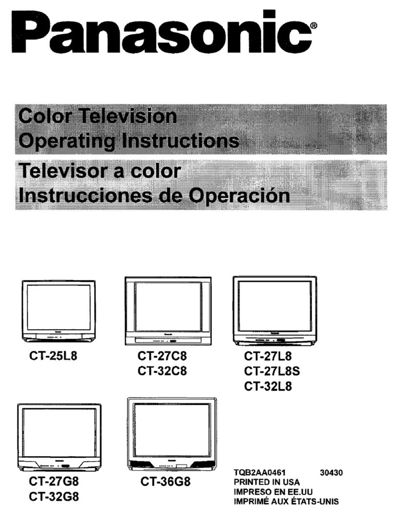 Panasonic CT-27C8 User manual