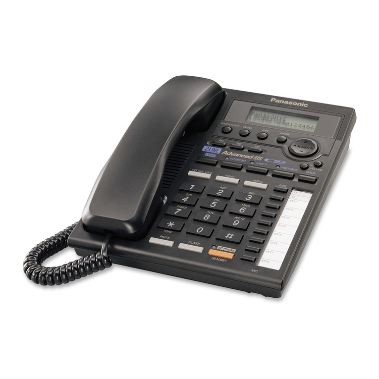 Panasonic KX-TS3282B User manual Panasonic KX-TS3282B User manual