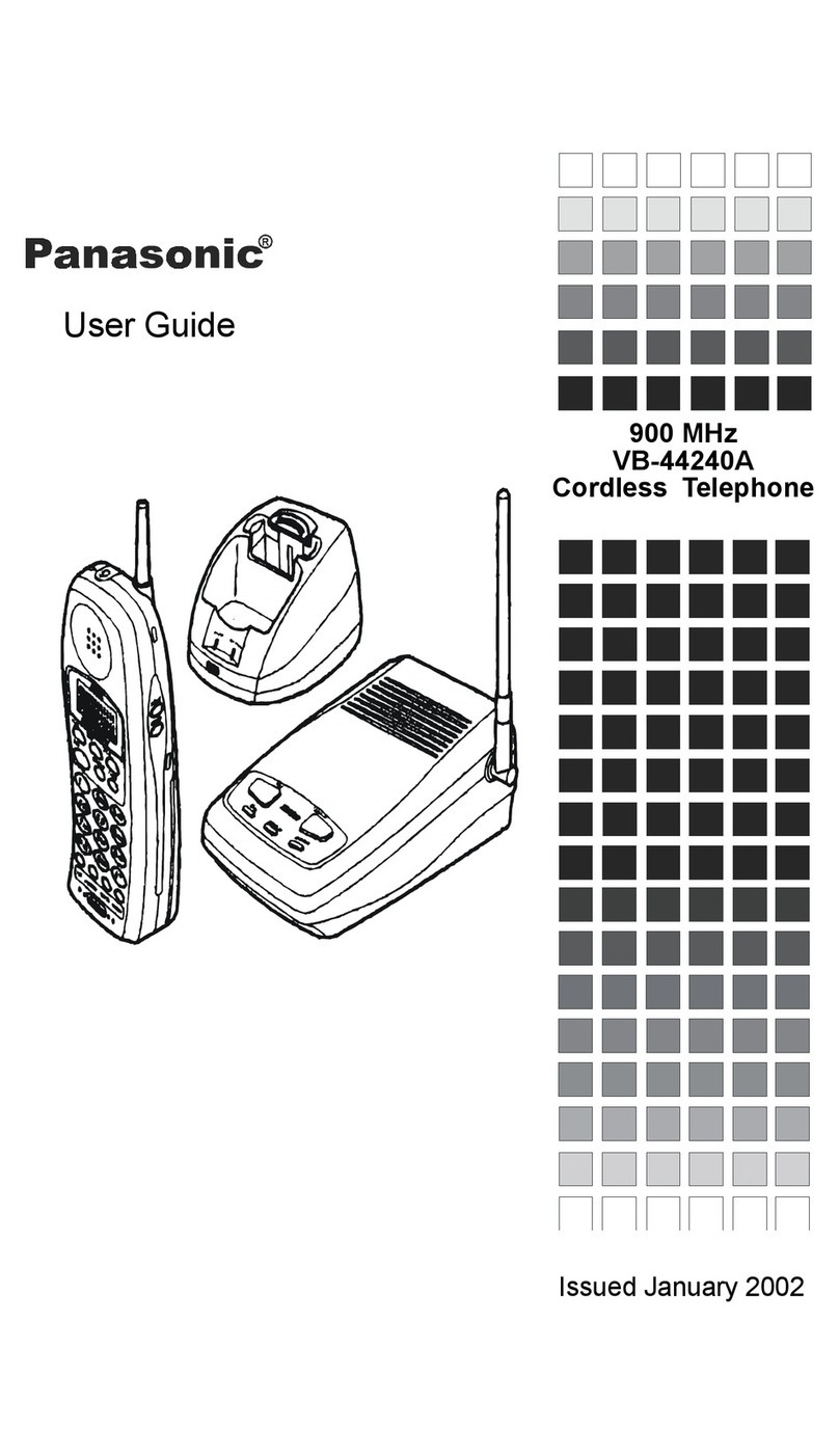 Panasonic VB-44240A User manual Panasonic VB-44240A User manual