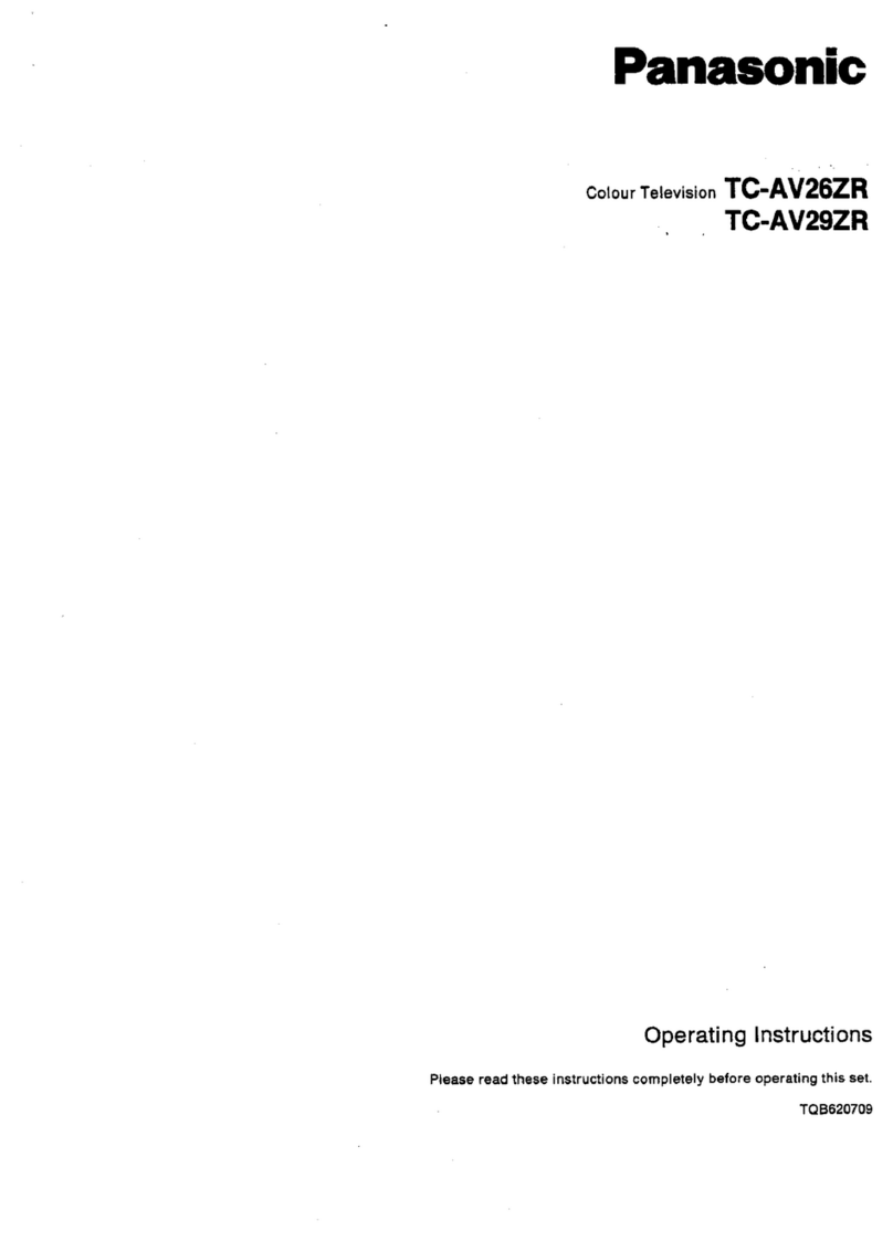 Panasonic TC-AV26ZR User manual