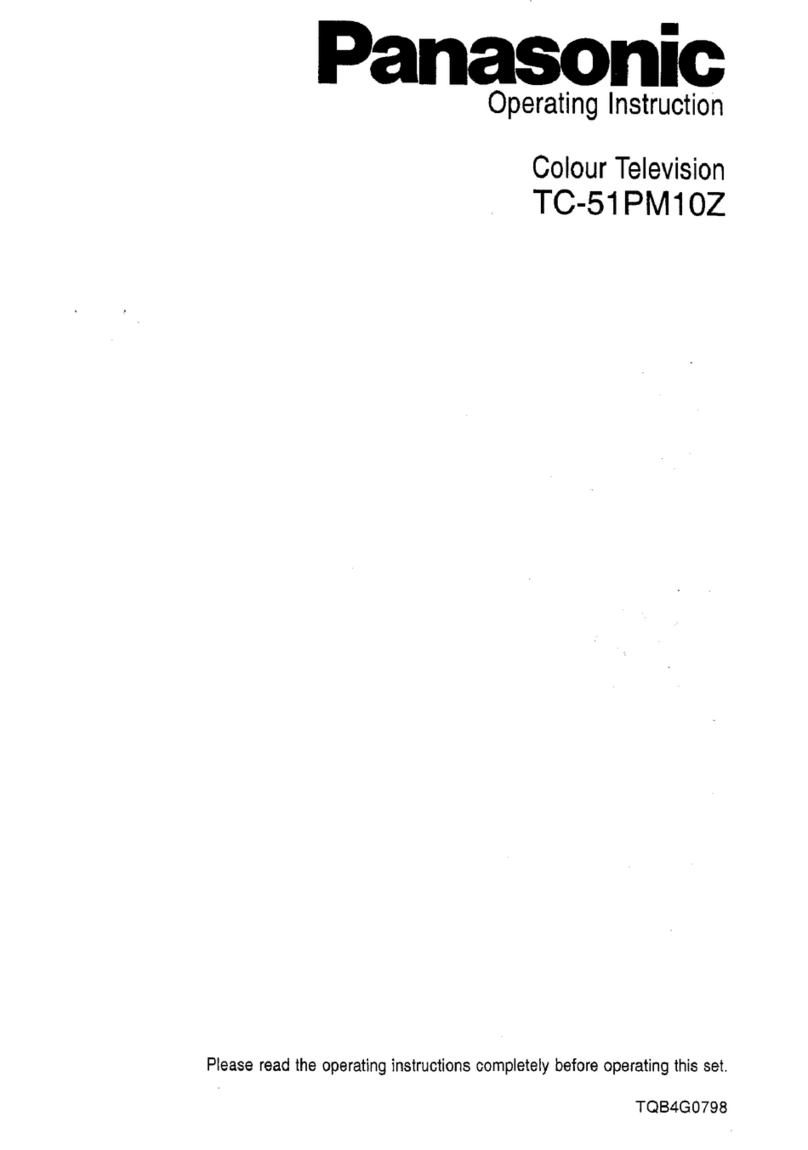 Panasonic TC-51PM10Z User manual