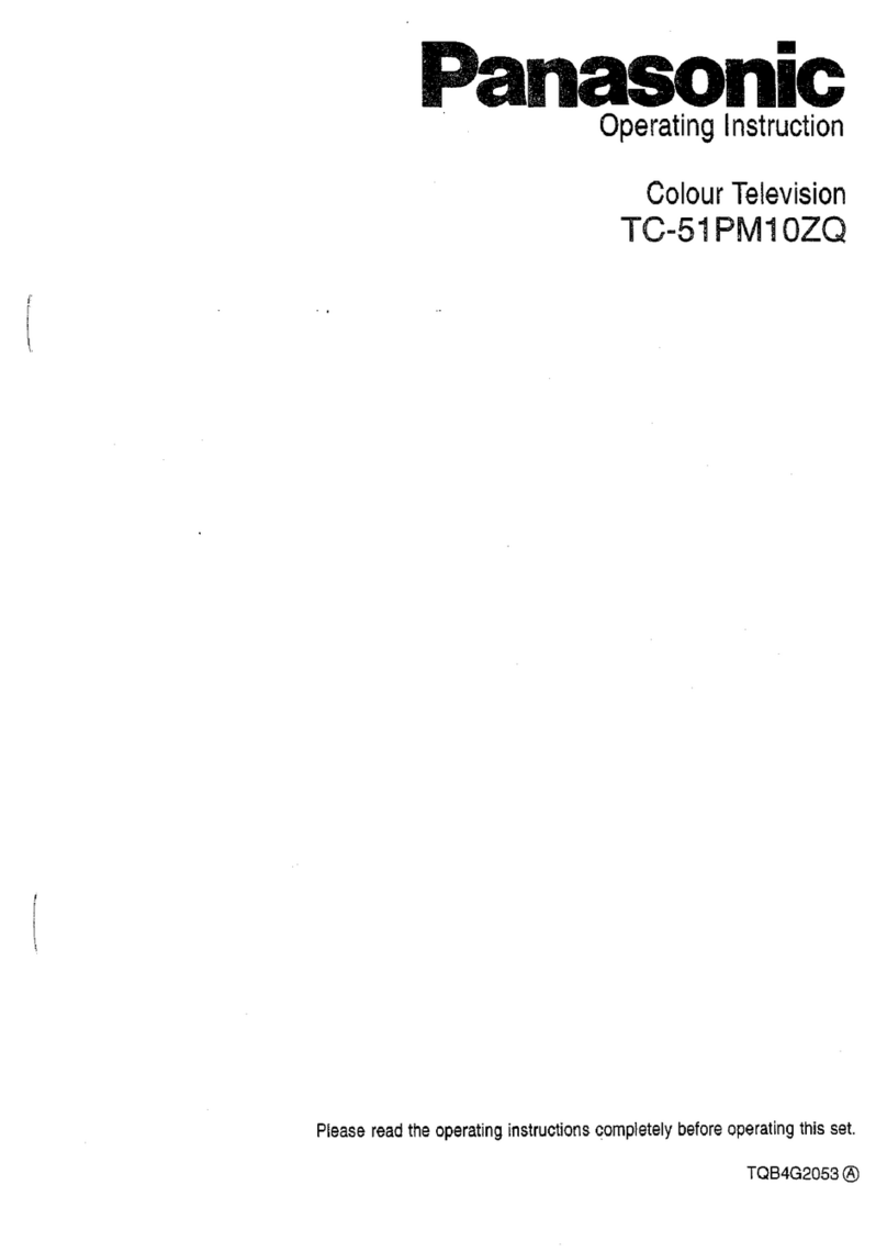 Panasonic TC-51PM10ZQ User manual