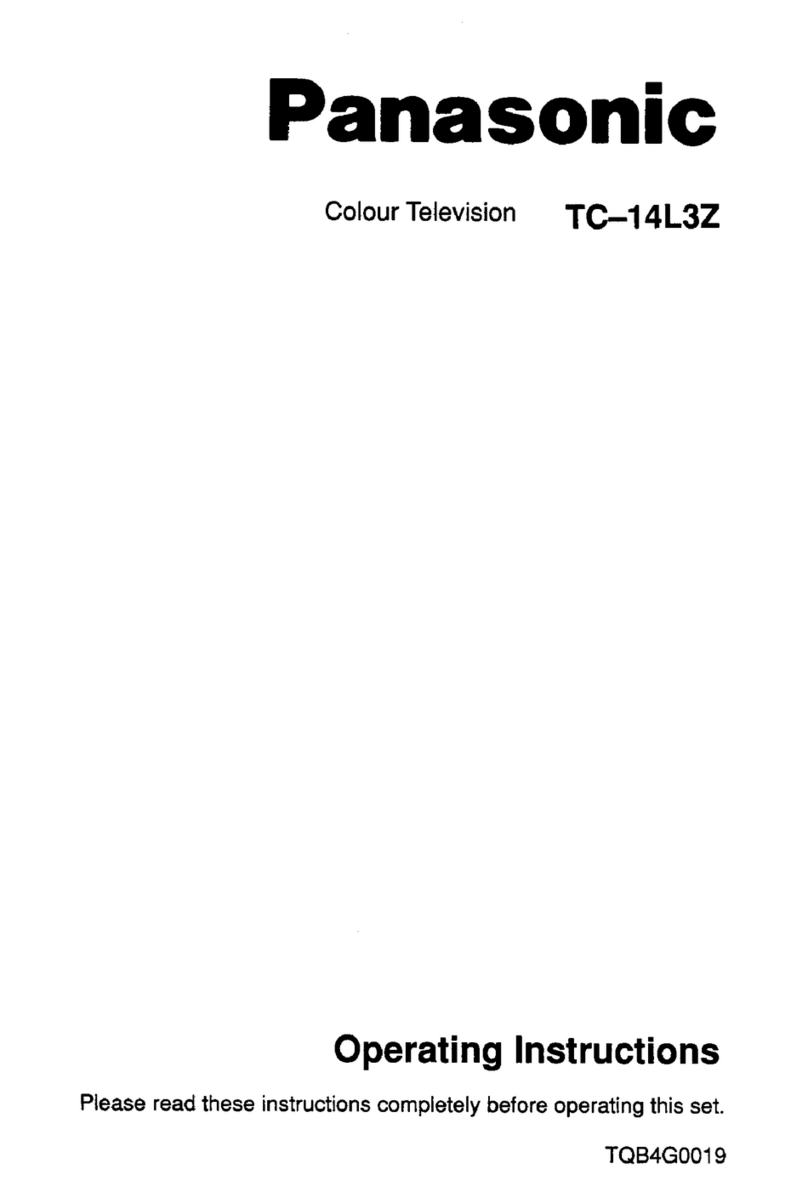 Panasonic TC-14L3Z User manual