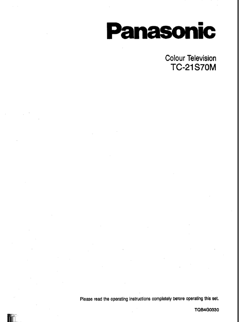 Panasonic TC-21S70M User manual