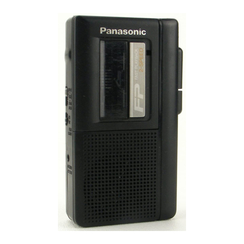 Panasonic RN-102 operating instructions
