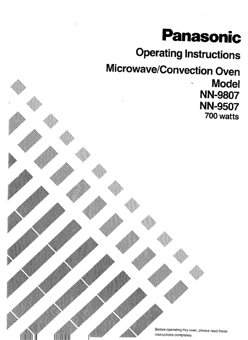 Panasonic NN-9807 User manual