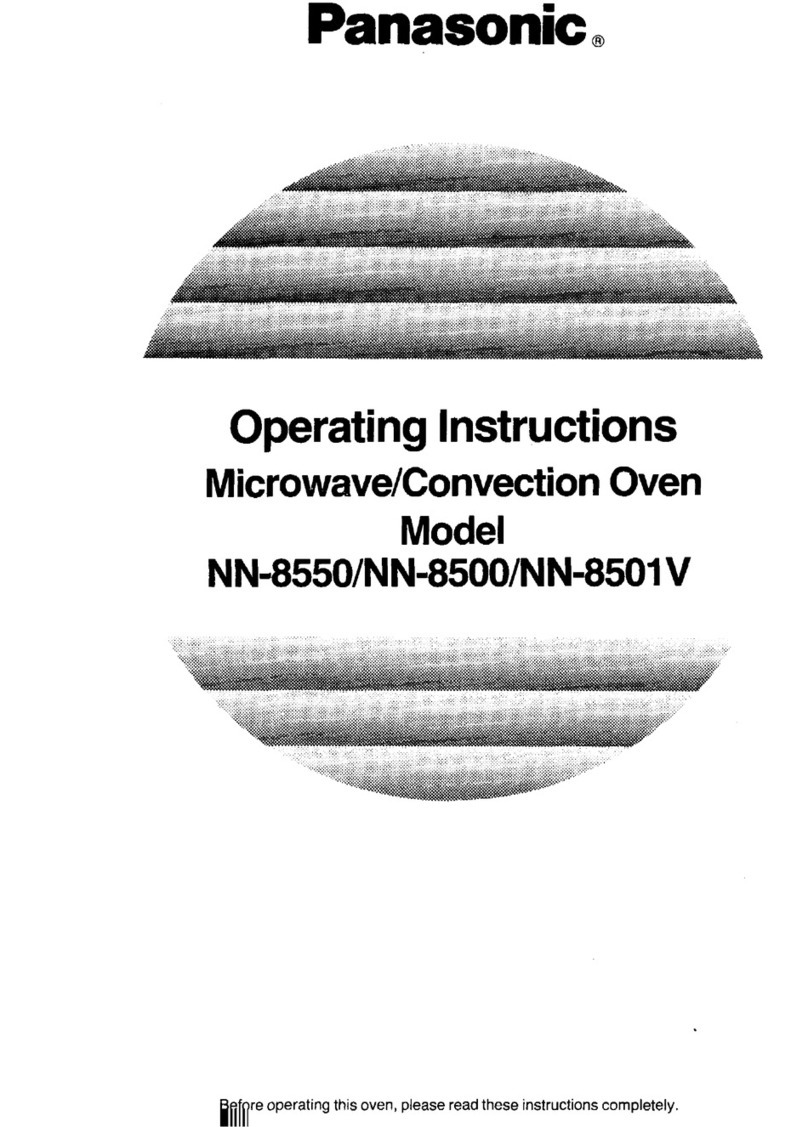Panasonic NN-8501V User manual