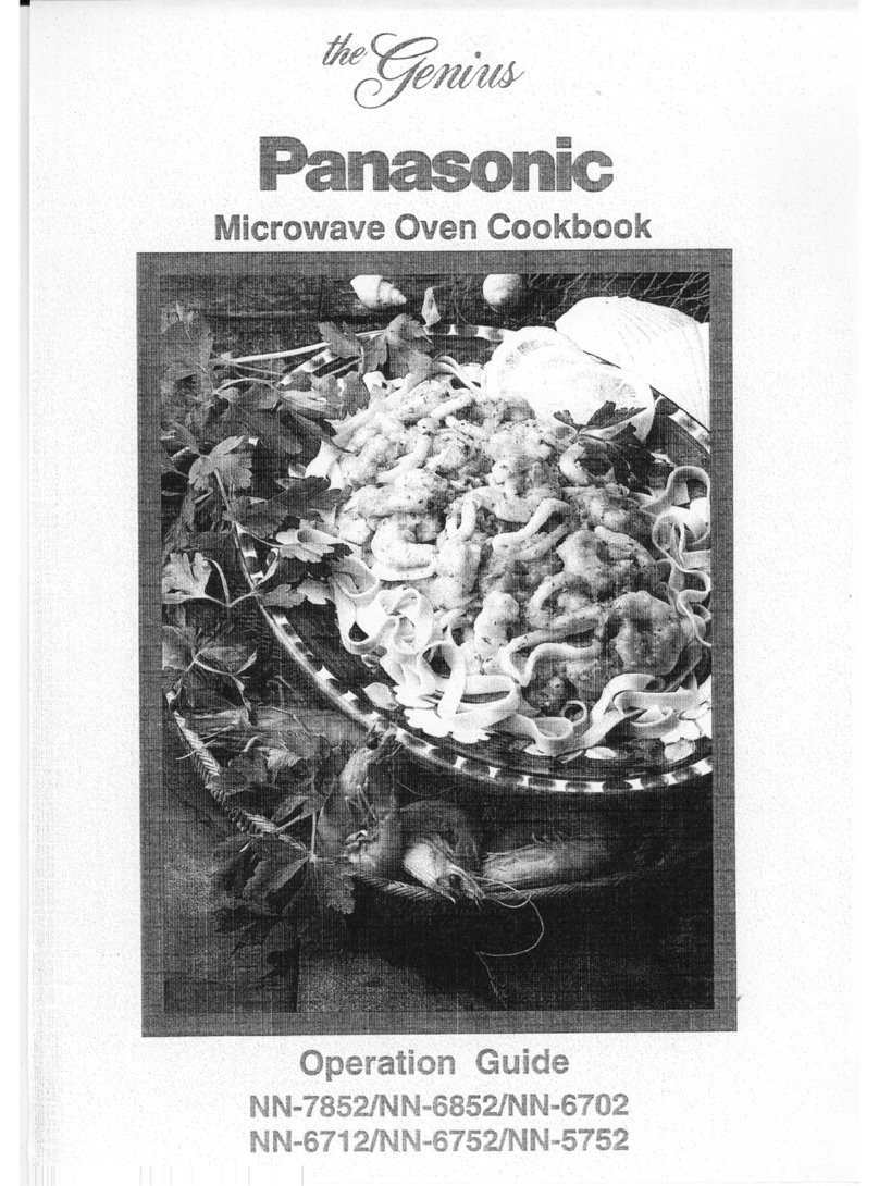 Panasonic NN-5752 Operation guide