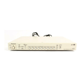 Panasonic WJFS316 - DIGITAL MULTIPLEXER User manual