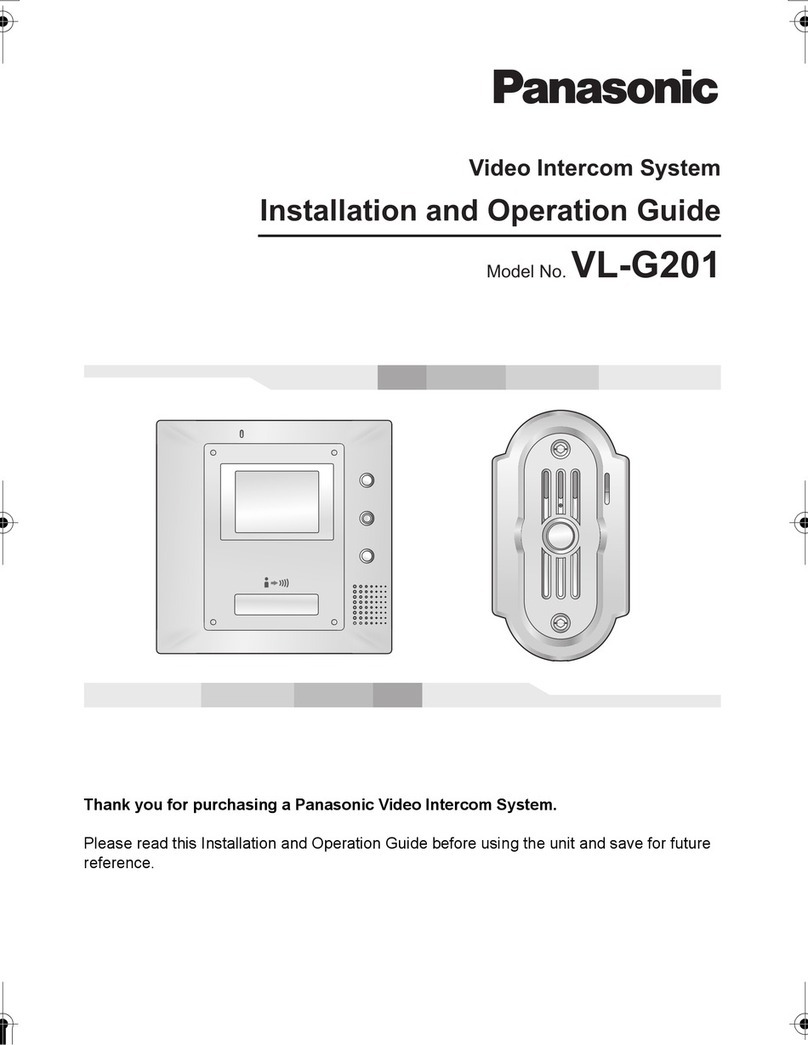 Panasonic VL-G201 Operating instructions