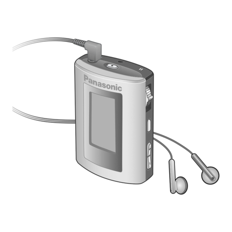 Panasonic SV-MP21V User manual