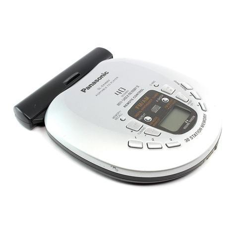Panasonic SL-SX469V User manual