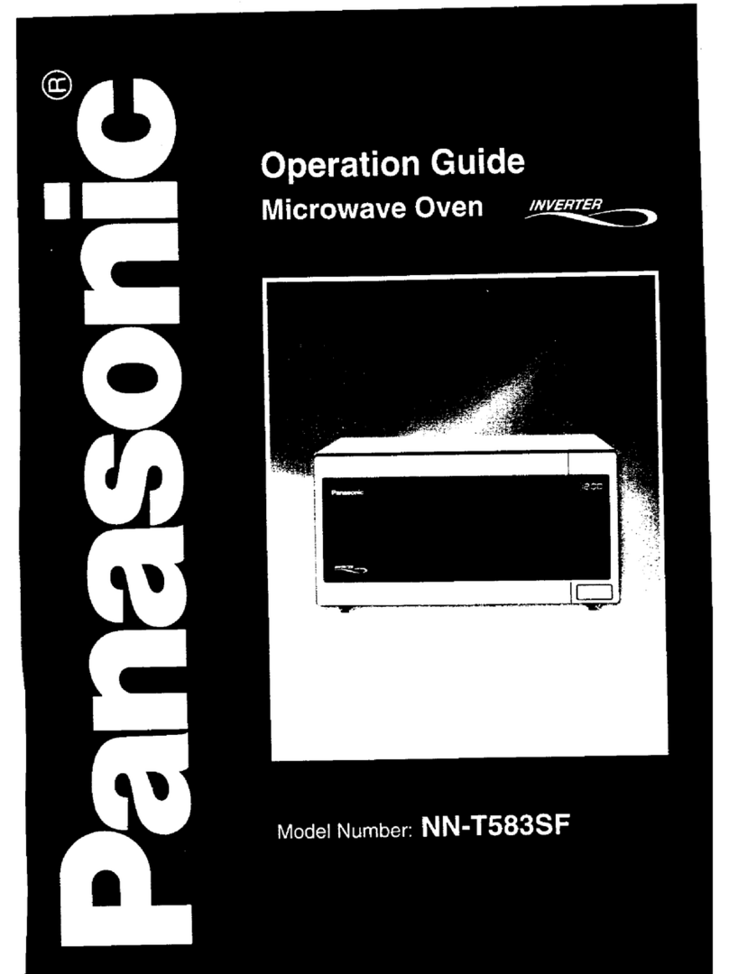 Panasonic NN-T583SF Operation guide