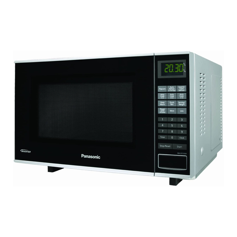 Panasonic NN-ST557M Operation guide