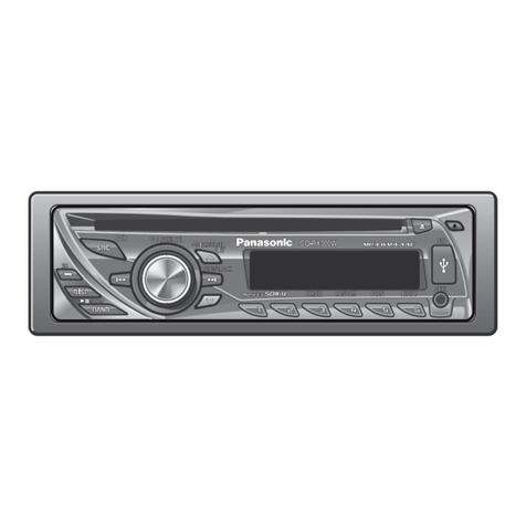 Panasonic CQ-RX101W User manual