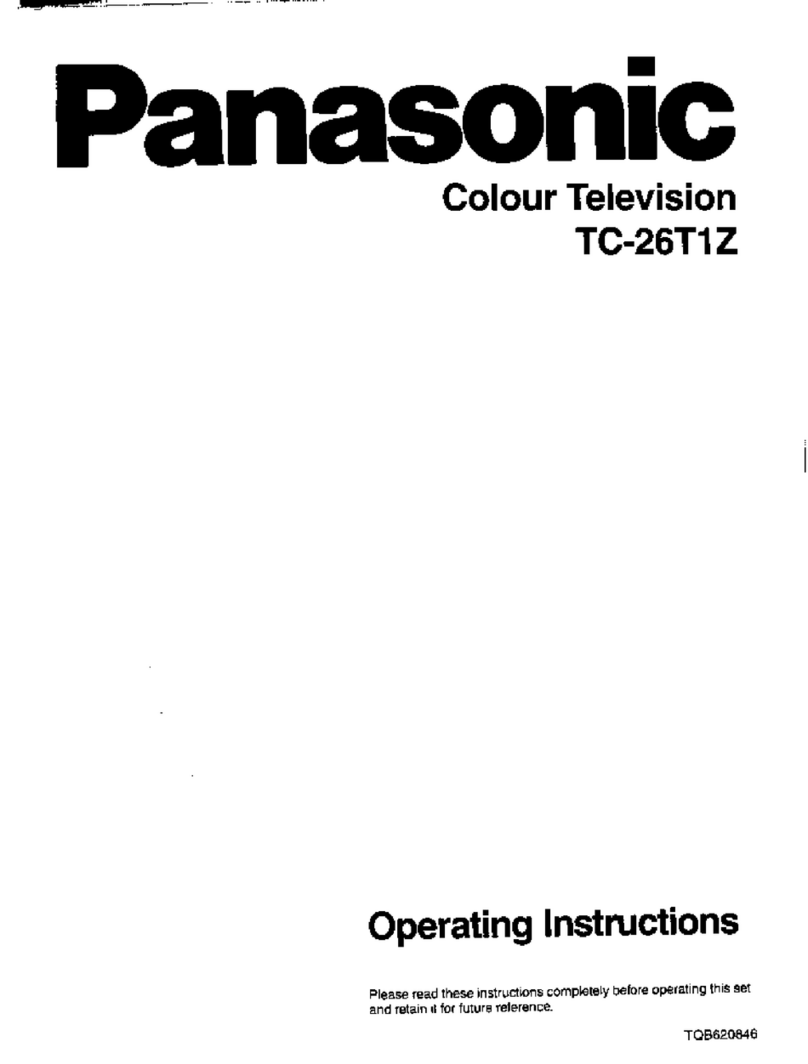 Panasonic TC-26T1Z User manual
