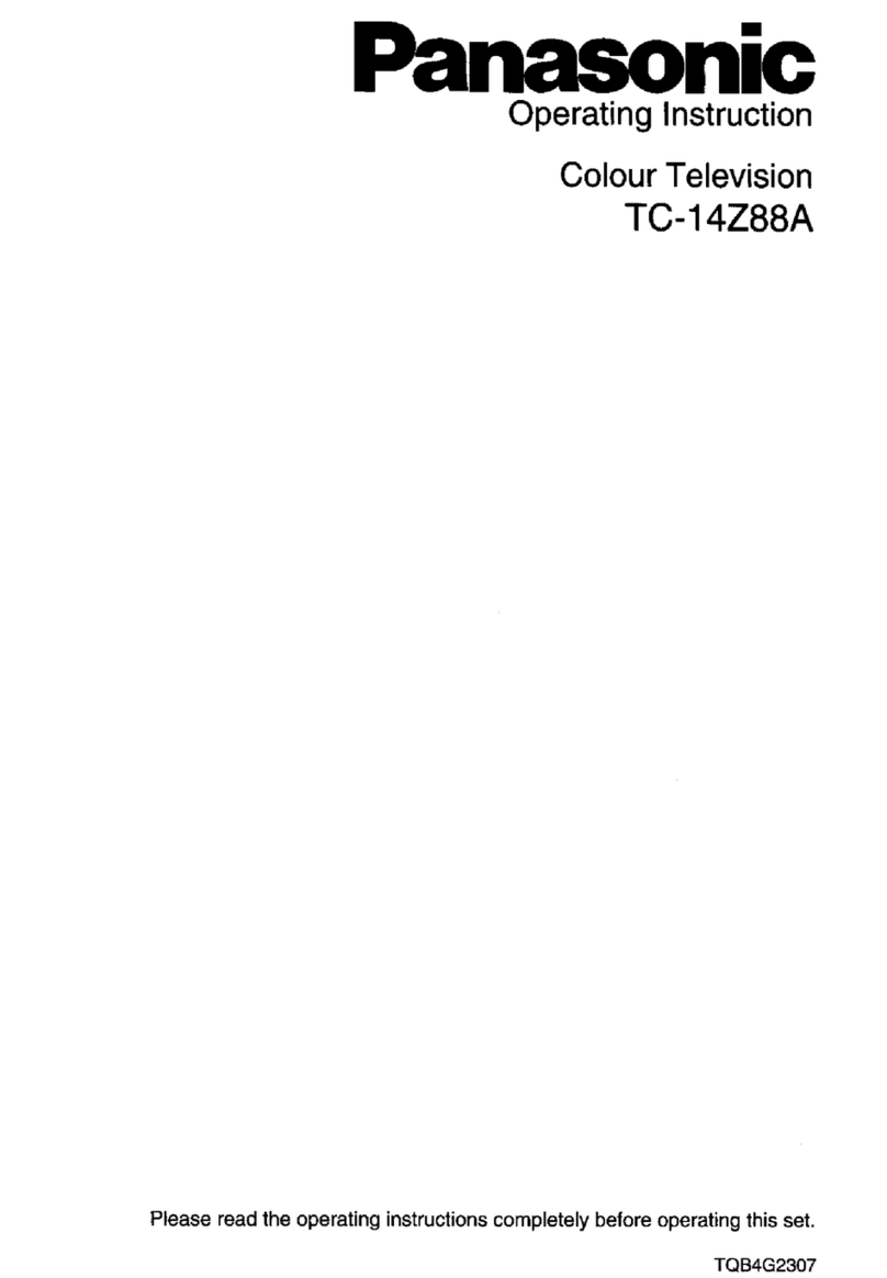Panasonic TC-14Z88A User manual Panasonic TC-14Z88A User manual
