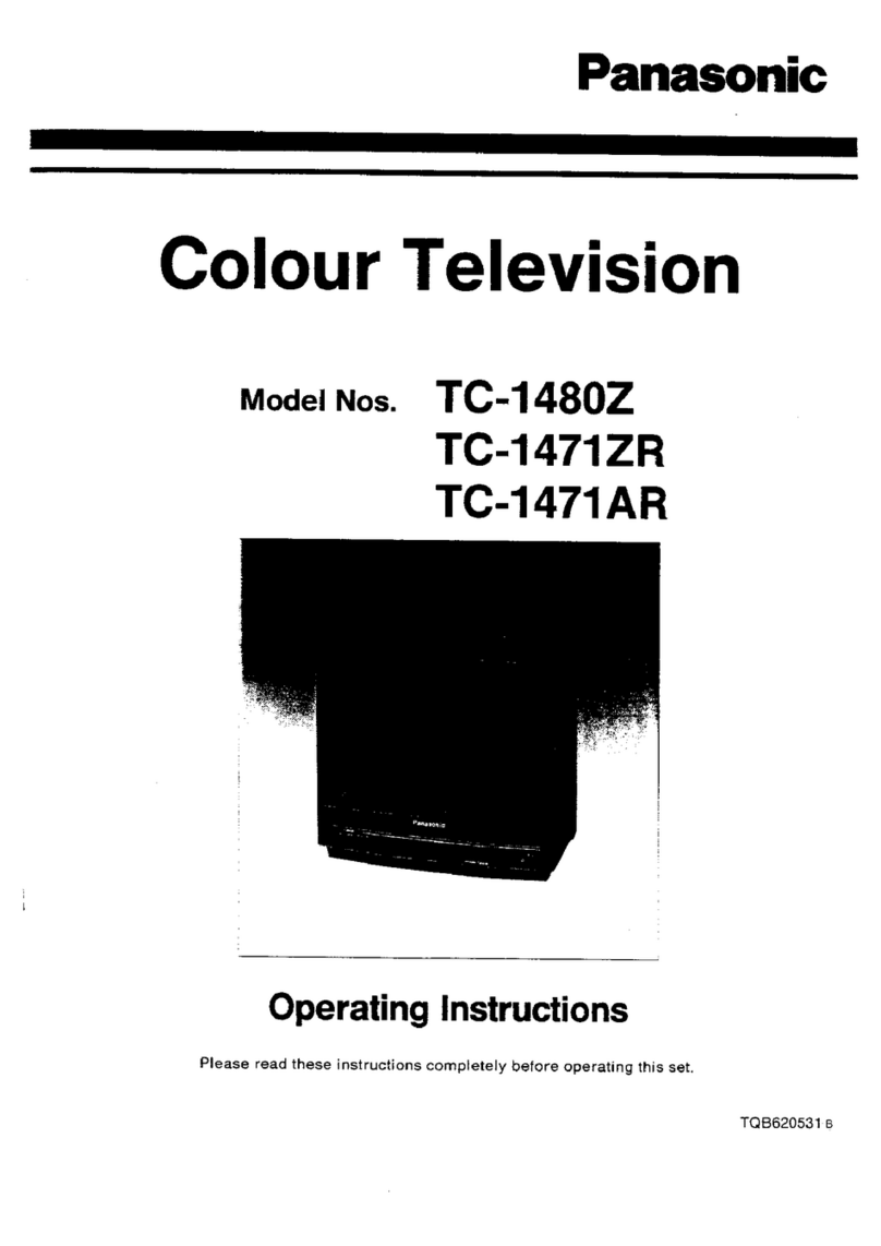 Panasonic TC-1471AR User manual