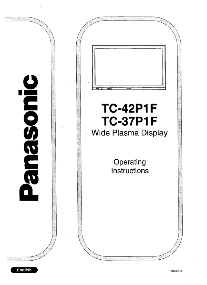 Panasonic TC 42P1F User manual