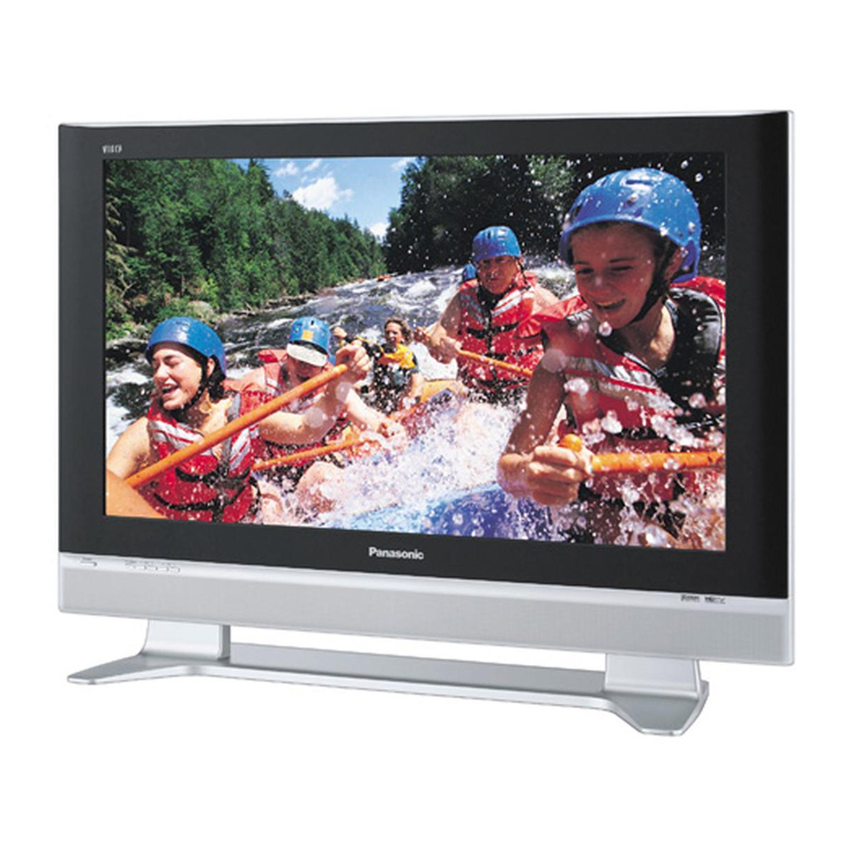 Panasonic TH 37PX50U User manual