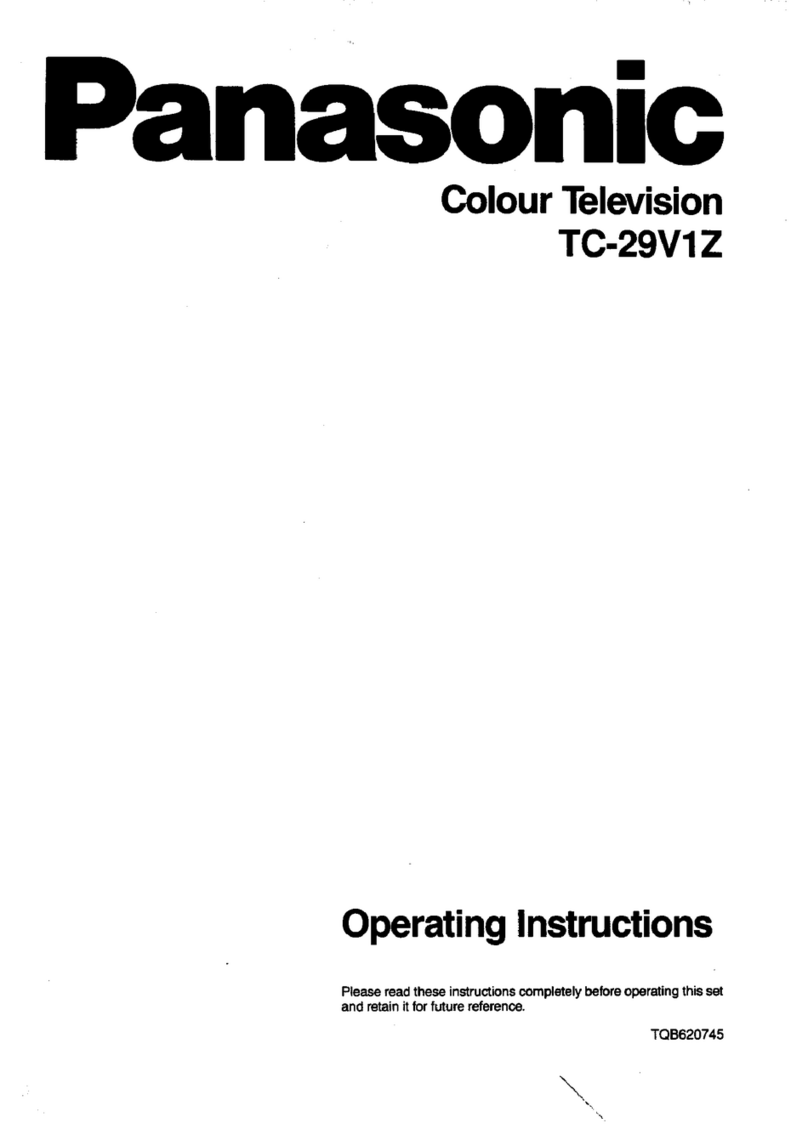 Panasonic TC-29V1Z User manual