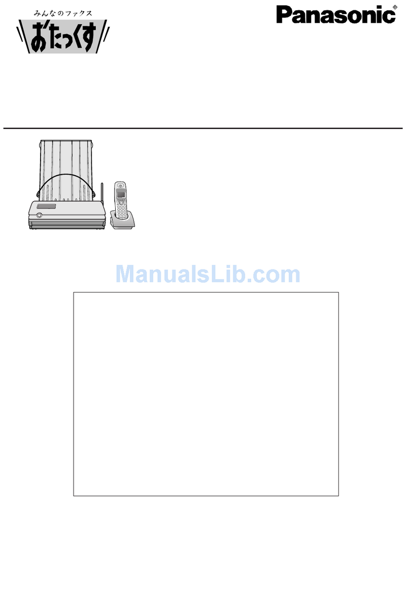 Panasonic KX-PW513DW Quick reference guide