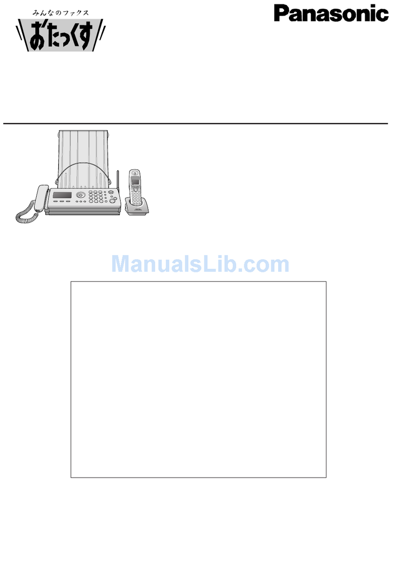 Panasonic KX-PW503DL User manual