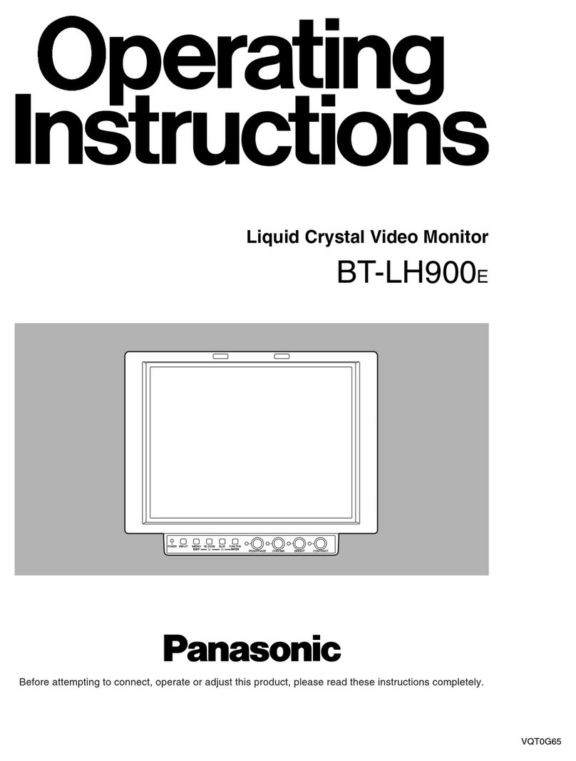 Panasonic BT-LH900E User manual
