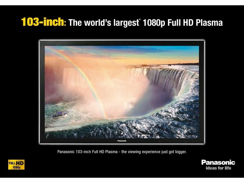 Panasonic TH-103PF9WK Brochure & specs