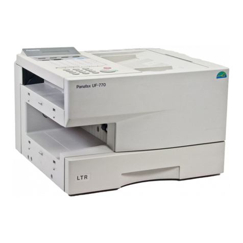 Panasonic Panafax UF-550 user guide
