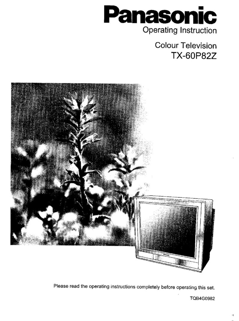 Panasonic TX-60P82Z operating instructions