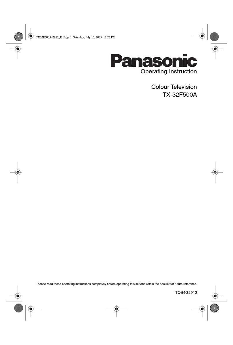 Panasonic TX-32F500A User manual