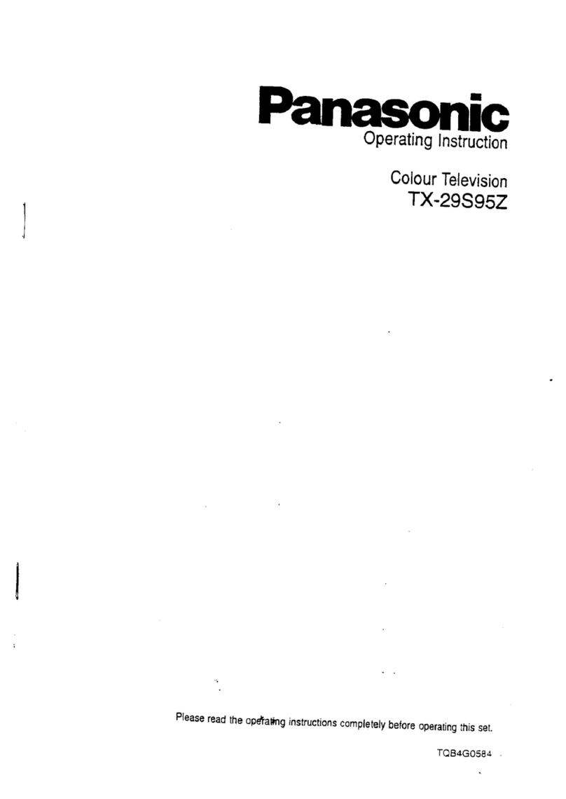 Panasonic TX-29S95Z User manual