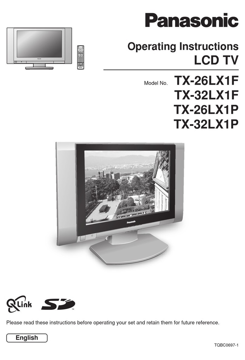 Panasonic TX-26LX1F User manual